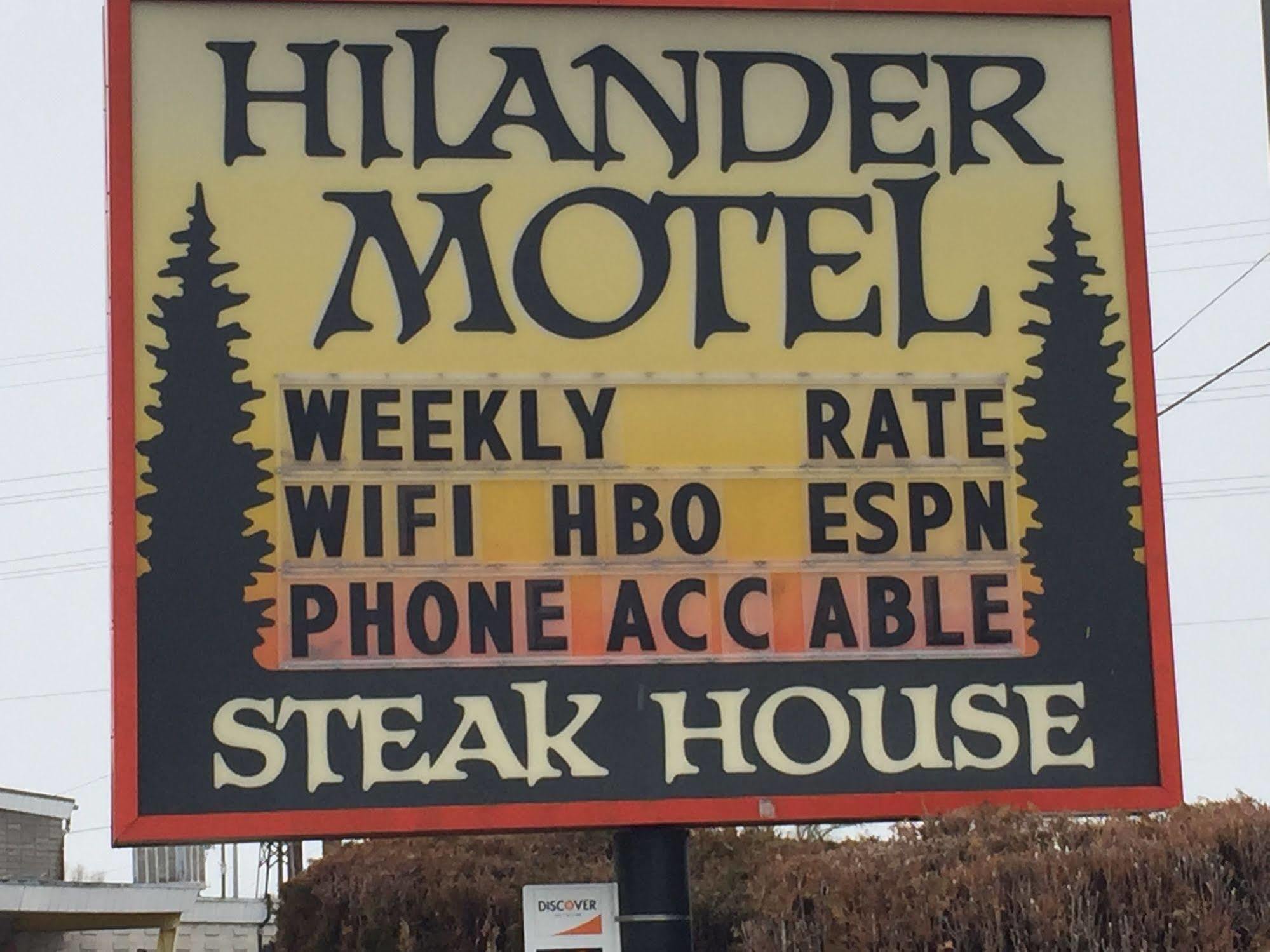מאונטיין הום Hilander Motel מראה חיצוני תמונה